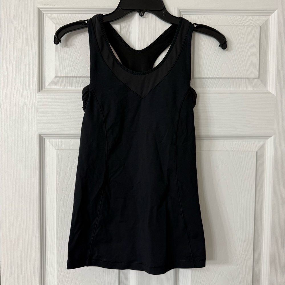 lululemon athletica Black Tank Top